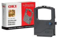 Original Oki 1126301 sort farvebånd 1126301
