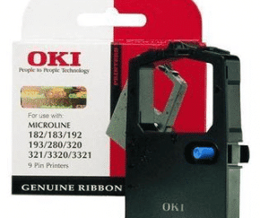 Original Oki 9002303 sort farvebånd 9002303