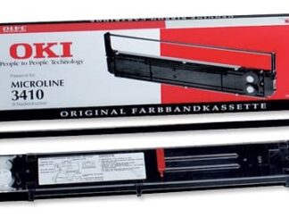 Original Oki 9002308 sort farvebånd ml 9002308