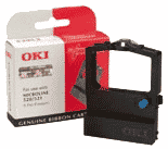 Original Oki 9002316 sort farvebånd 9002316