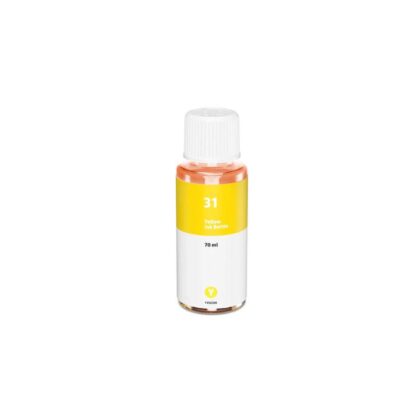 Kompatibel HP 31 gul blækrefill 70ml 1VU28AE