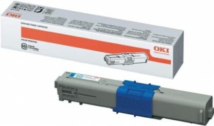 Original Oki 44469724 cyan toner 5.000 sider 44469724