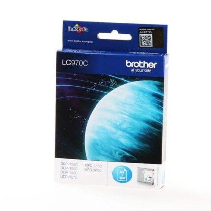 Original Brother LC970C cyan blækpatron 12ml LC970C