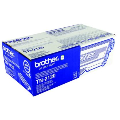 Original Brother TN2120 sort toner 2600 sider TN2120