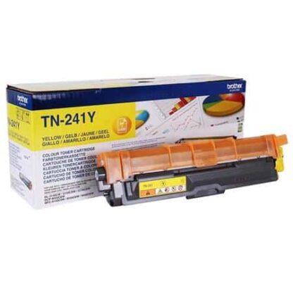 Original Brother TN241Y gul toner 1400 sider TN241Y
