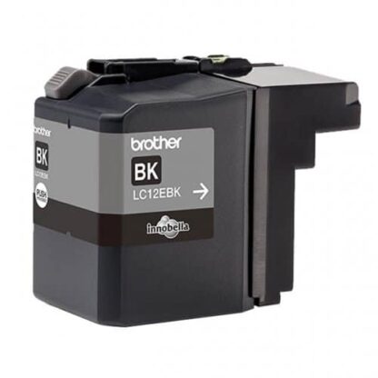 Original Brother LC12EBK sort blækpatron 2400 sider LC12EBK