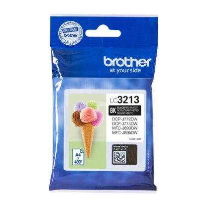Original Brother LC3213BK sort blækpatron 400 sider LC3213BK