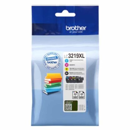Rabat! - Original Brother LC3219XL BK-C-M-Y blækpatron 7.500 sider LC3219XLVALDR