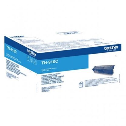 Original Brother TN910C cyan toner 9.000 sider TN910C