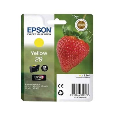Original Epson 29 gul blækpatron 3,2ml C13T29844012