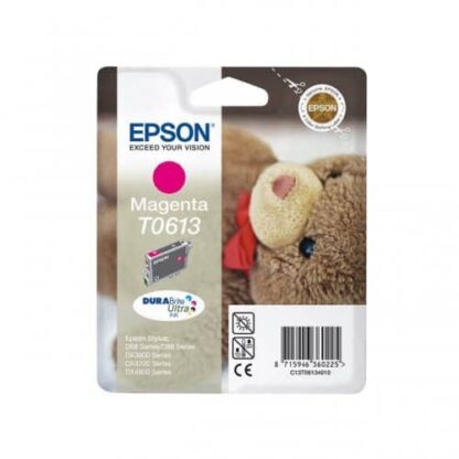 Original Epson T0613 magenta blækpatron 8ml C13T06134010
