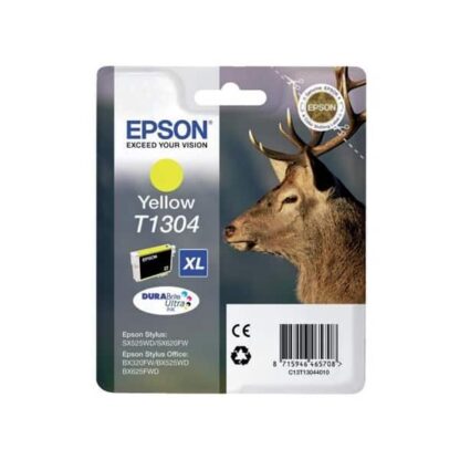 Original Epson T1304 gul blækpatron 10,1ml C13T13044010
