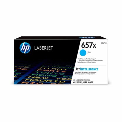 Original HP 657X cyan toner 23000 sider CF471X