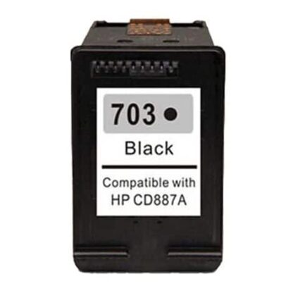 Kompatibel HP 703 sort blækpatron 15ml CD887AE
