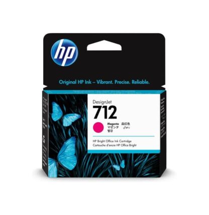 Original HP 712 magenta blækpatron 29ml 3ED68A