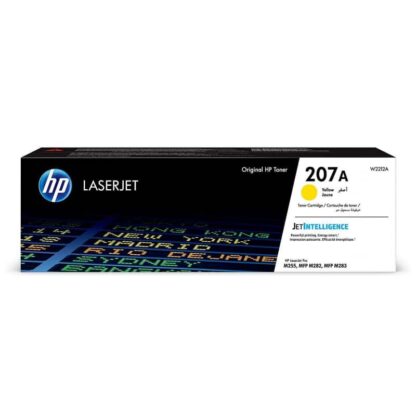 Original HP 207A gul toner 1.250 sider W2212A