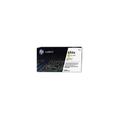 Original HP 654A gul toner 15000 sider CF332A