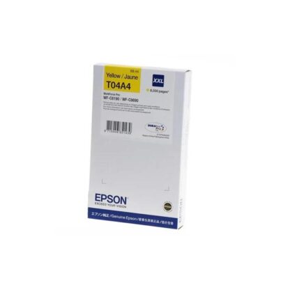 Original Epson T04A4 gul blækpatron 8.000 sider C13T04A440