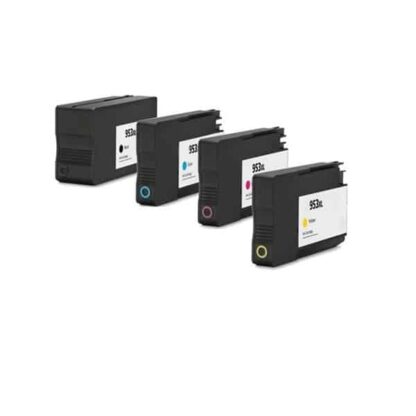 Rabat! - Kompatibel HP 953XL - 4 farver BK-C-M-Y - 128 ml - 1-953XL